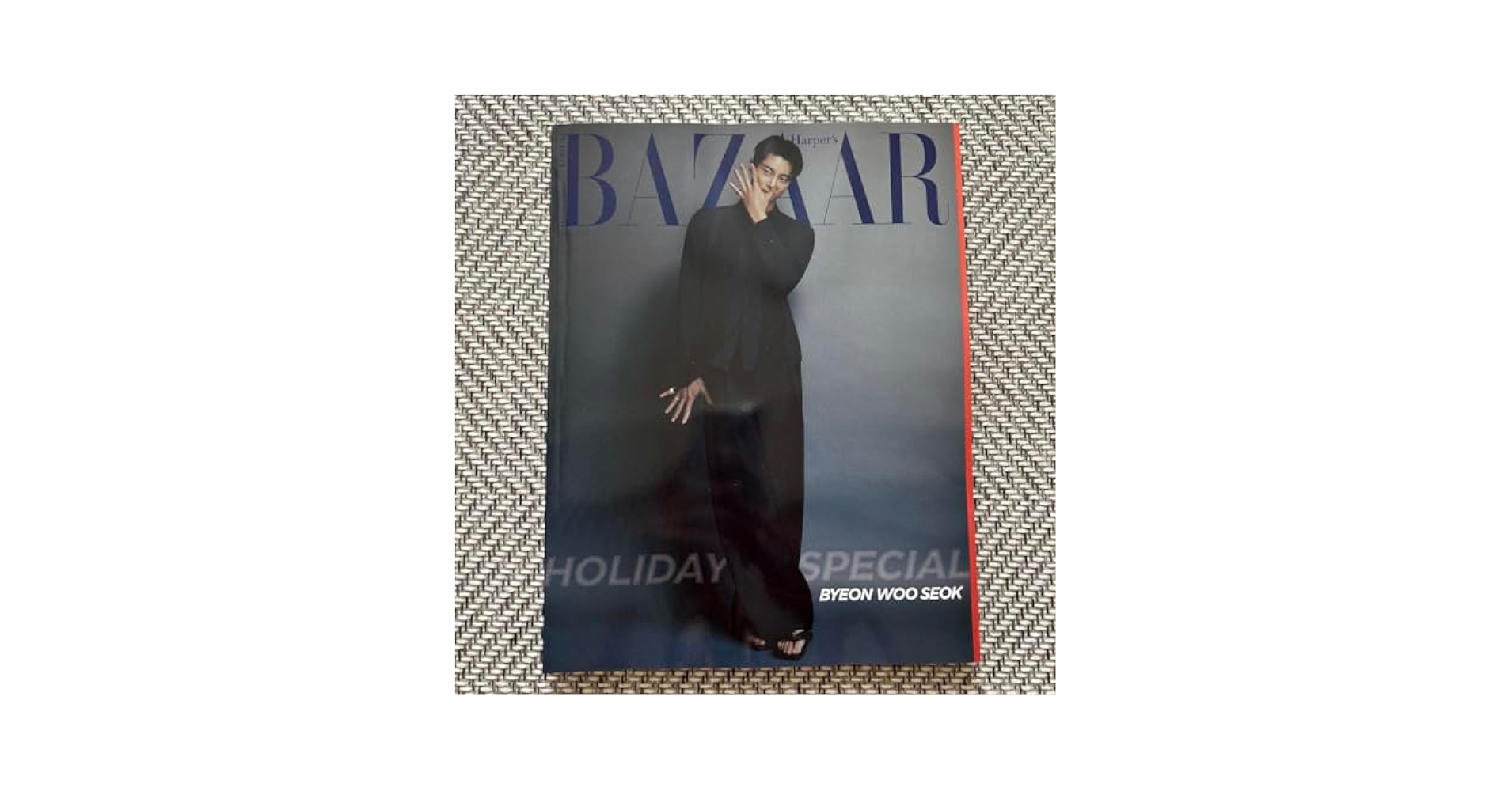 Amazon.co.jp: ピョンウソク 韓国雑誌 BAZAAR KOREA 7月号